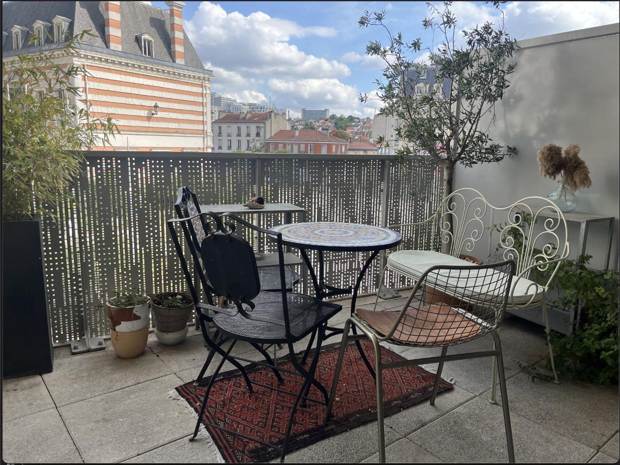 Spacious Flat With Terrasse And Parking Near Metro Bagnolet Exteriér fotografie